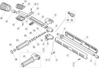 Altrad Belle PWX Pressure Washer Spare Parts - Lance Assembly - Nozzle End