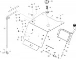 Altrad Belle BMD 300 Minidumper Spare Parts - Cowl Assembly - EPA, North America (From 146133)