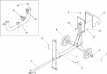 Altrad Belle BWE 150/200/250 Upright Mixer Spare Parts - Frame Assembly