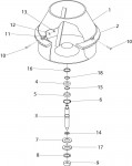 Altrad Belle BWE 80/110/130 Upright Mixer Spare Parts - Drum Assembly