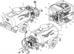Altrad Belle BWX 15/250 Pressure Washer Spare Parts - Decals
