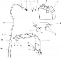 Altrad Belle Compact Saw Floor Saw Spare Parts - Water System