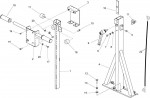 Altrad Belle Compact X Floor Saws Spare Parts - Handle Assembly