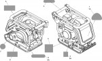 Loncin H135 Full Engine Spare Parts - Carburetor