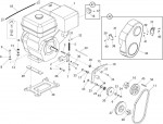 Altrad Belle Lightweight Pro / Pro Tilt Trowels Concrete Finishing Spare Parts - Manual Drive Kit