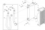 Altrad Belle Midi 20-110D (PAN) Hydraulic Power Pack Spare Parts - Cooler Assembly (From April 2009)