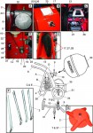 Altrad Belle Baromix Minor Tip-Up Mixer Spare Parts - Main Assembly (Honda - Current Production)