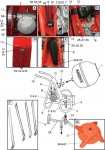 Altrad Belle Baromix Minor Tip-Up Mixer Spare Parts - Main Assembly (Petrol - Obsolete)