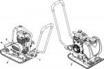 Altrad Belle PCLX 320-400 Compactor Plate Spare Parts - Decals