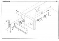 Altrad Belle Premier T Site Mixer Spare Parts - Layshaft Assembly