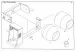 Altrad Belle Premier T Site Mixer Spare Parts - Frame / Drums Assembly