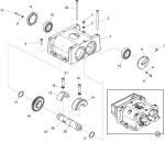 Altrad Belle RPX 59 Compactor Plate Spare Parts - Gearbox Assembly 1