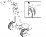 Altrad Belle RTX Trench Rammer Spare Parts - Trolley