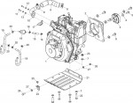 Altrad Belle RTX Trench Rammer Spare Parts - Yanmar L48 Engine Assembly