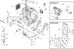 Altrad Belle RTX Trench Rammer Spare Parts - Honda GX100 & GXR120 Engine Assembly