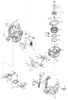 Makita HM001G Cordless Demolition Hammer Spare Parts