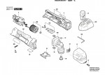 Bosch 3 601 HB5 001 Gop 12V-28 Multipurpose Tool 12 V / Eu Spare Parts