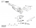 Bosch 3 601 HC0 0R0 Gws 2200 Angle Grinder 230 V / Eu Spare Parts