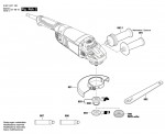 Bosch 3 601 HC1 120 Gws 2200 Angle Grinder 230 V / Eu Spare Parts