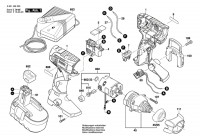 Bosch 3 601 J09 300 Gdr 18 V Impact Wrench 18 V / Eu Spare Parts