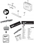 Milwaukee 4000481162 M12ONEFTR12-0C Digital Torque Wrench XXX Spare Parts