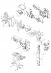 Makita JV001G CORDLESS JIG SAW Spare Parts