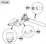 HITACHI ATTACHMENT THV-260 VACUUM KIT SPARE PARTS