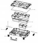 DeWalt DWST83392- Drawer Cabinet TYPE 1 Spare Parts