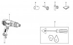 Black & Decker KX2200 2 Speed Pistol Grip Variable Heat Gun 2000W Spare Parts