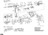 Bosch 0 601 102 013 Ub2J75 Ub2/75 Drill 230 V / Eu Spare Parts