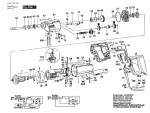 Bosch 0 601 102 913 Ub2J75 Ub 2/75 Drill 230 V / Eu Spare Parts