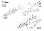 Bosch 0 602 210 401 Hgs 65/50 Straight Grinders Spare Parts