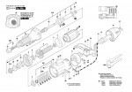 Bosch 0 602 228 234 Hgs 55/50 Hf Straight Grinder Spare Parts