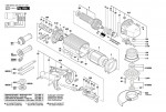 Bosch 0 602 329 504 Hws 85/180 Flat Head Angle Sander Spare Parts