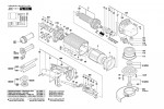 Bosch 0 602 329 534 Hws 85/180 Flat Head Angle Sander Spare Parts