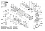 Bosch 0 602 331 501 Hws 88/180 Flat Head Angle Sander Spare Parts