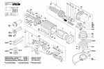 Bosch 0 602 332 504 Hws 88/230 Flat Head Angle Sander Spare Parts
