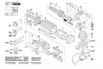 Bosch 0 602 332 534 Hws 88/230 Flat Head Angle Sander Spare Parts