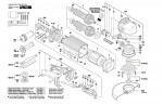 Bosch 0 602 334 501 Hws 810/230 Flat Head Angle Sander Spare Parts