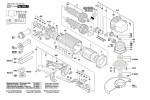 Bosch 0 602 334 504 Hws 810/230 Flat Head Angle Sander Spare Parts