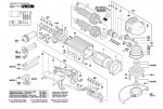Bosch 0 602 334 507 Hws 810/230 Flat Head Angle Sander Spare Parts