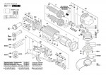Bosch 0 602 334 534 Hws 810/230 Flat Head Angle Sander Spare Parts