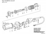 Bosch 0 602 907 007 Gr./Size 55 Hf Flange-Mounted Motor 72 V Spare Parts