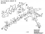 Bosch 0 607 450 604 Dds 3/4\" Impact Wrench Spare Parts