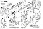 Bosch 0 611 216 703 Gbh 5/40 Dce Rotary Hammer 230 V / Eu Spare Parts
