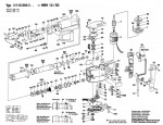 Bosch 0 612 204 001 Hbh 12/50 Hf Rotary Hammer 250 V / Eu Spare Parts