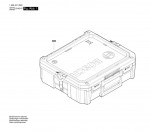 Bosch 1 600 A01 3NM Systembox S Grn Carrying Case Spare Parts