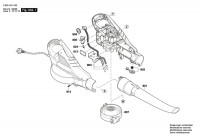 Bosch 3 600 HA1 000 Als 25 Garden Blower / Vacuum 230 V / Eu Spare Parts