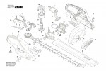 Bosch 3 600 HC0 530 Universalhedgecut 50 Hedge Trimmer 230 V Spare Parts