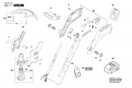 Bosch 3 600 HC1 C00 Easygrasscut 18-26 Lawn Edge Trimmer 18 V / Eu Spare Parts